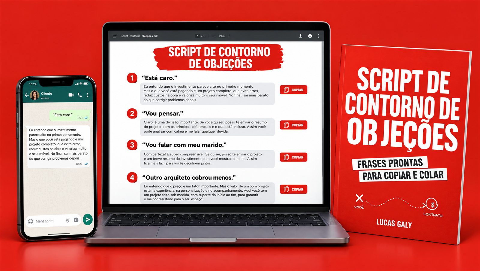 Script de contorno de objeções